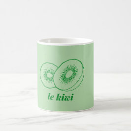 Taza De Café le kiwi
