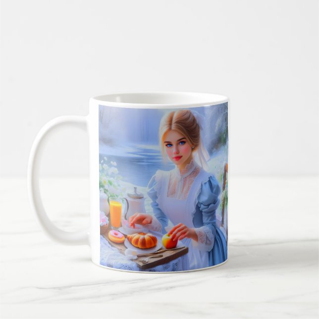Taza De Café Le monde fascinant d'Alice, merveilleuse tasse (Izquierda)