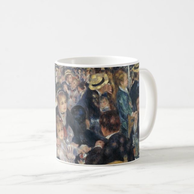 Taza De Café Le Moulin de la Galette de Renoir (Anverso derecho)