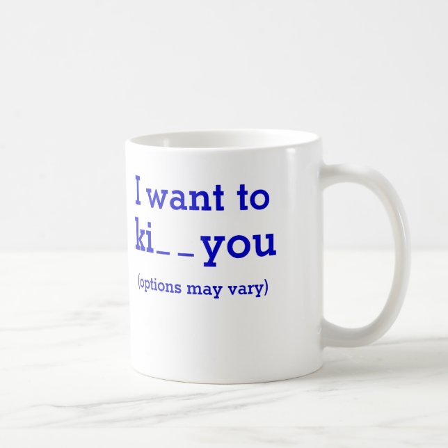 Taza De Café Le quiero al ki (las opciones pueden variar) (Derecha)