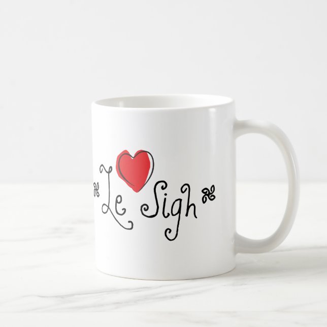 Taza De Café Le Sigh (Derecha)