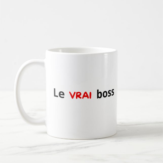 Taza De Café le vrai boss (Izquierda)