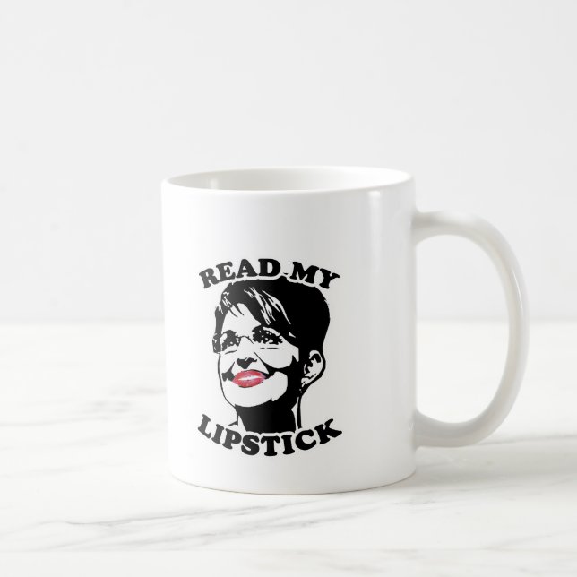 Taza De Café Lea mi lápiz labial (Derecha)