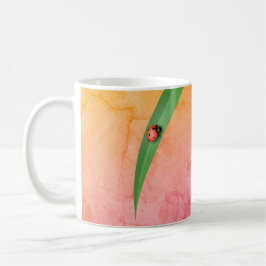 Taza De Café Leaf de Ladybug