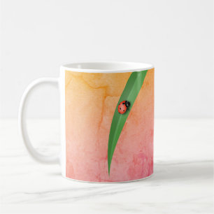 Taza De Café Leaf de Ladybug