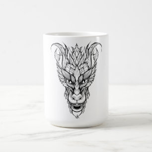 Taza De Café Leaf Dragon