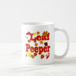 Taza De Café Leaf Peeper
