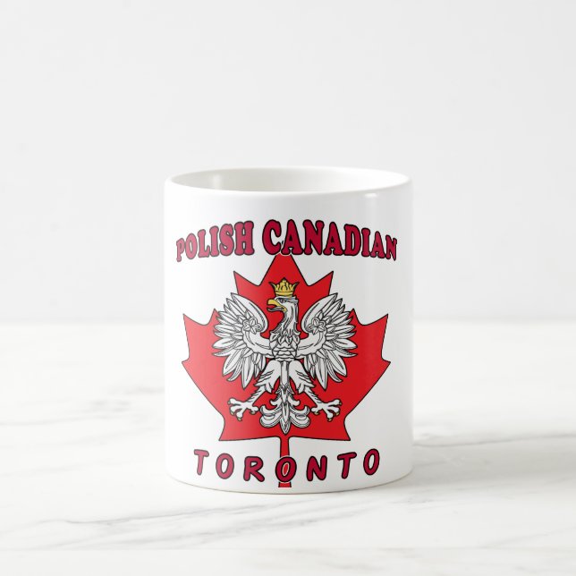 Taza De Café Leaf polaco de Toronto (Centro)