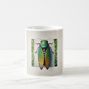 Taza De Café Leafhopper Insect 300724IREF238 - Watercolor
