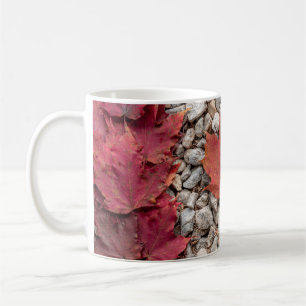 Taza De Café Leafs de arce al estilo canadiense