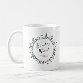 Taza De Café Leafy Watercolor | Noviaria