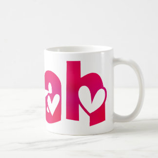 Taza De Café Leah in Hearts