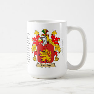 Taza De Café Leahy, el origen, el significado y el escudo