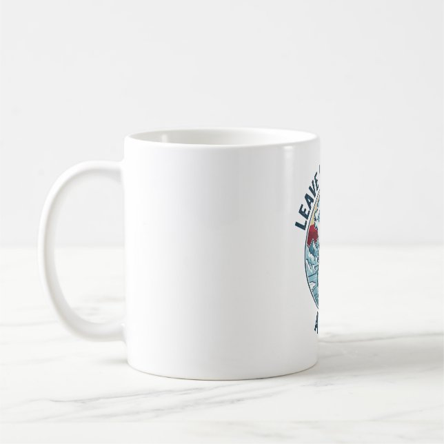 Taza De Café Leave Greenland Alone (Izquierda)