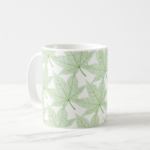Taza De Café Leaves Mug