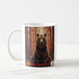 Taza De Café Lección 2: Oso significa rojo
