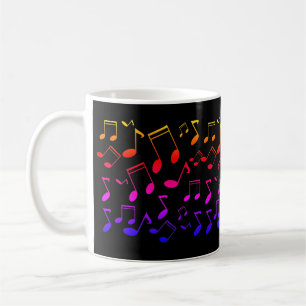 Taza De Café lección de música, notas