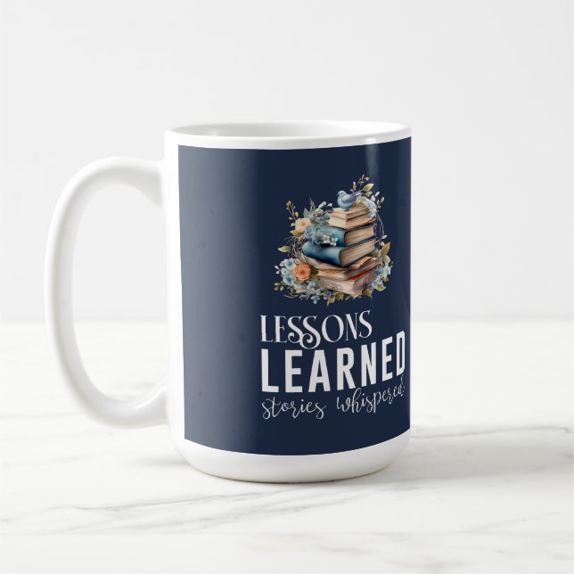 Taza De Café Lecciones aprendidas Mug (Izquierda)