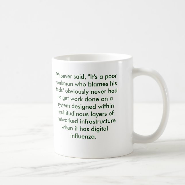 Taza De Café Lecciones doctas (Derecha)