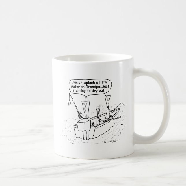 Taza De Café Lechas de pesca (Derecha)