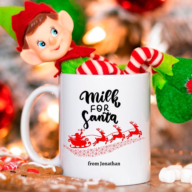 Taza De Café Leche Cuta Para Navidades De Santa Mug (Subido por el creador)