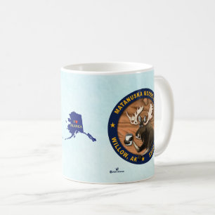 Taza De Café Leche de Alce de Matanuska
