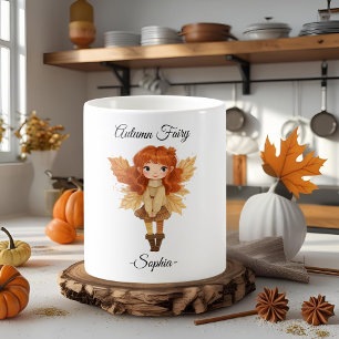 Taza De Café Leche de otoño mínima - Mug personalizada
