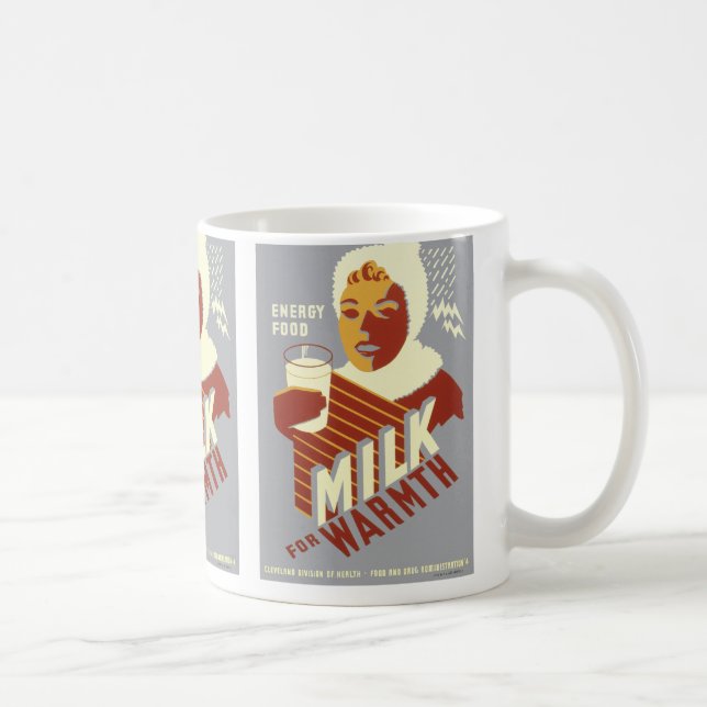 Taza De Café Leche para el calor (Derecha)