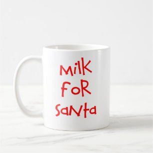Taza De Café Leche para Santa Mug