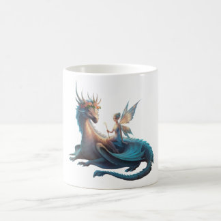 Taza De Café "Leche salvaje y dragón"