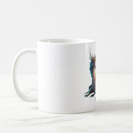 Taza De Café "Leche salvaje y dragón"