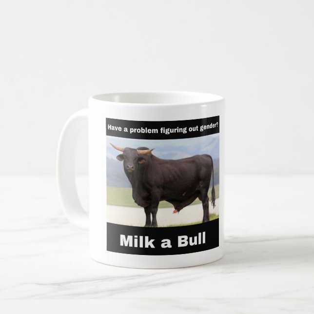 Taza De Café Leche un toro (Anverso izquierdo)