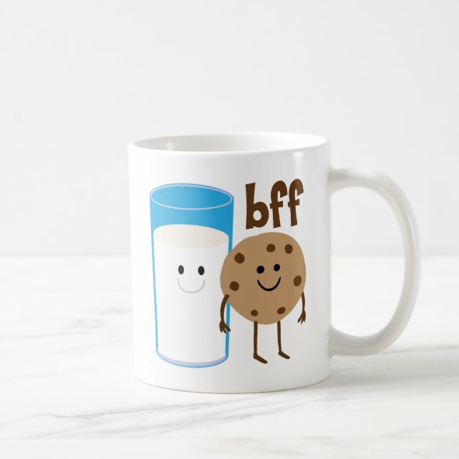 Taza De Café Leche y galletas BFF (Derecha)