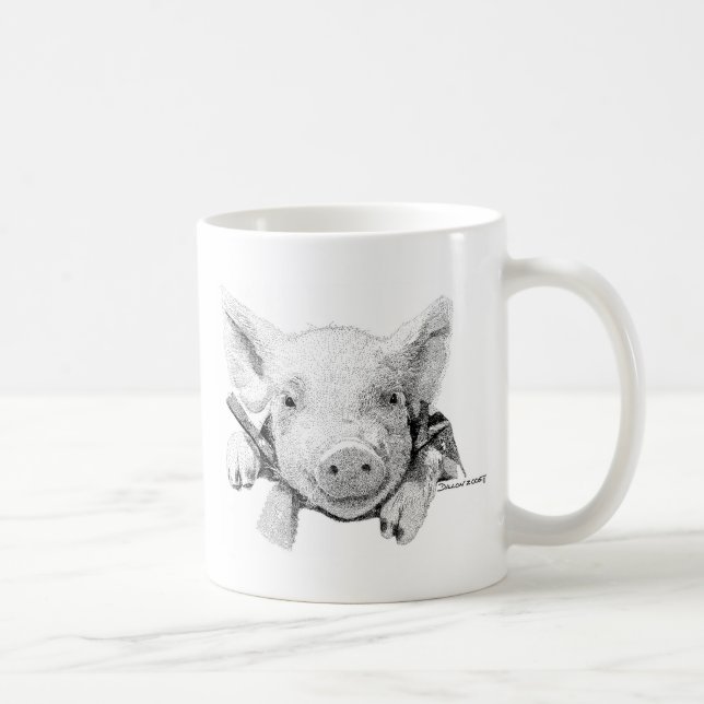 Taza De Café Lechón (Derecha)