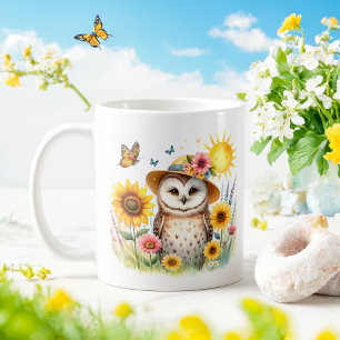 Taza De Café Lechuza acuática de primavera - Mug infantil