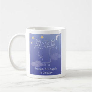 Taza De Café Lechuza Angel Fuzzy Express®