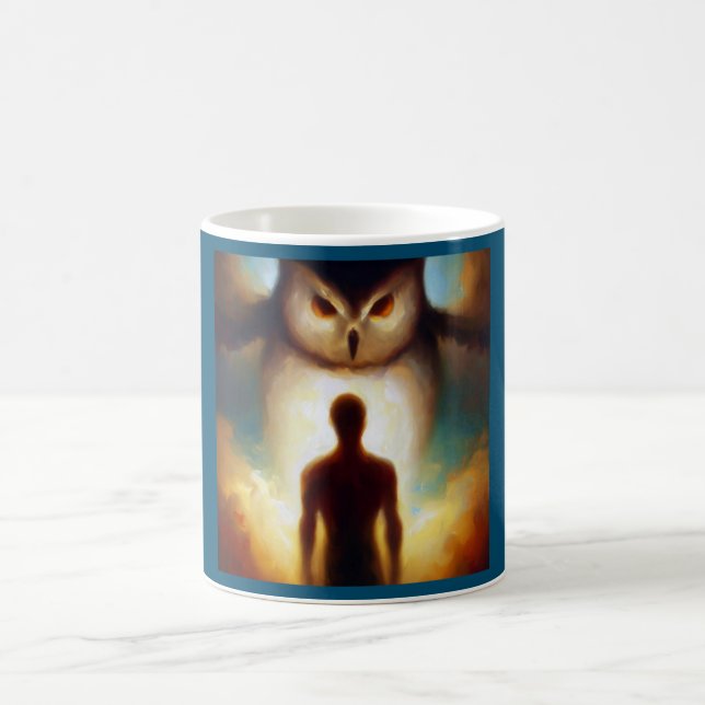 Taza De Café Lechuza animal espirituosa 1 (Centro)