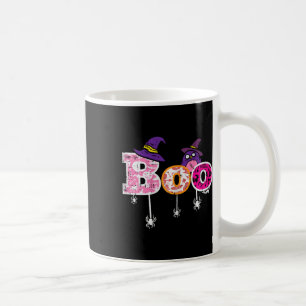 Taza De Café Lechuza araña rosa asusta a las mujeres disfrazada