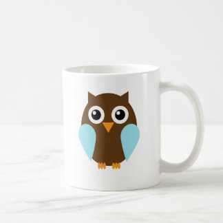 Taza De Café Lechuza azul