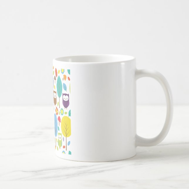 Taza De Café Lechuza Cuta (Derecha)