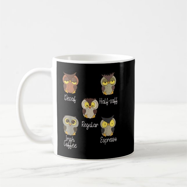 Taza De Café Lechuza de café (Izquierda)
