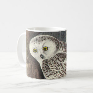 Taza De Café Lechuza de nieve por Audubon