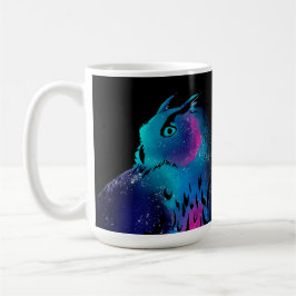 Taza De Café Lechuza Galaxy