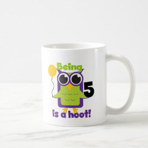 Taza De Café Lechuza Hoot Camisetas y Regalos de cumpleaños
