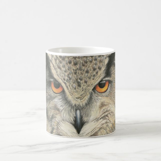 Taza De Café Lechuza Horneada (Centro)