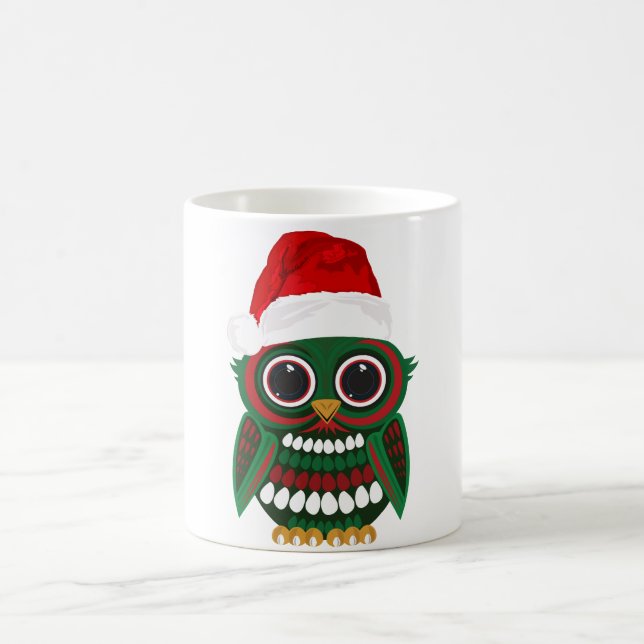 Taza De Café Lechuza navidad (Centro)