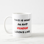 Taza De Café lector, ávido<br><div class="desc">lector</div>