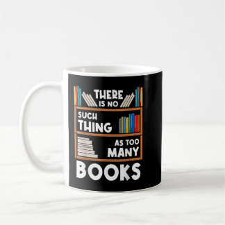 Taza De Café Lector de libros leyendo biblioteca de Lover