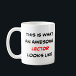 Taza De Café lector, impresionante<br><div class="desc">lector</div>
