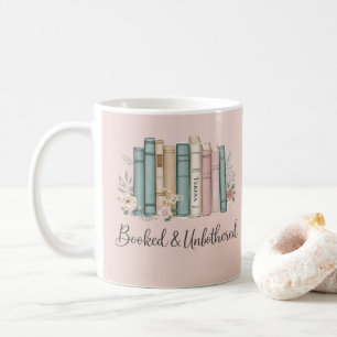 Taza De Café Lectora libresca personalizada "Reservada y sin mo